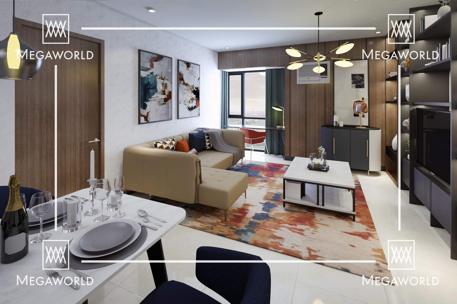 Northwin Global City 9 central park UNIT RENDERS