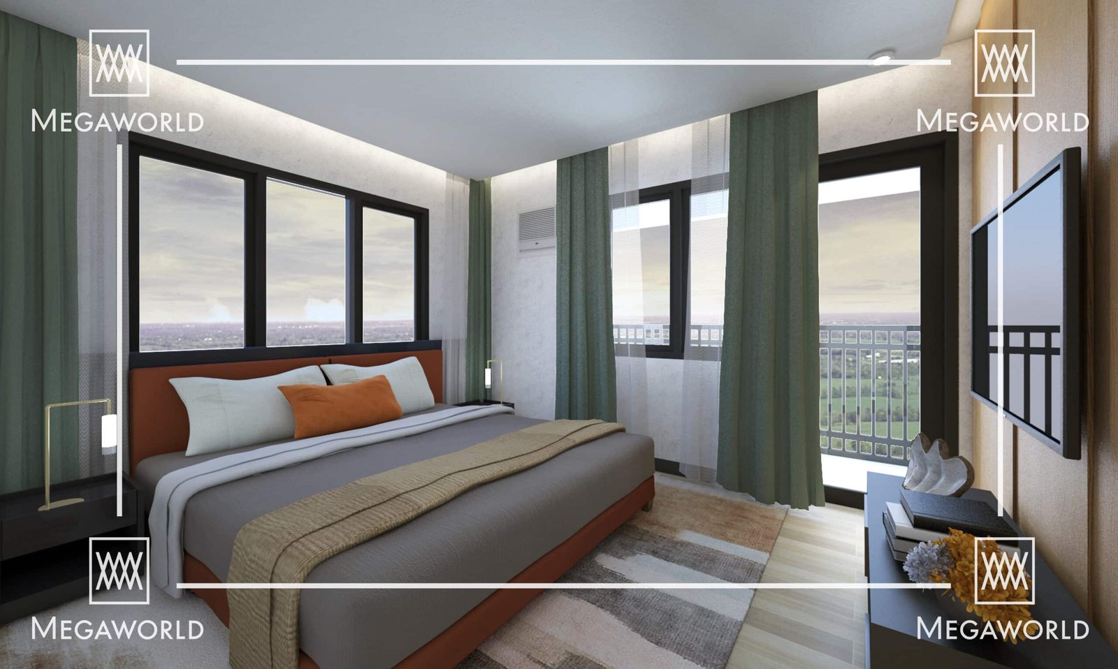Northwin Global City 9 central park UNIT RENDERS