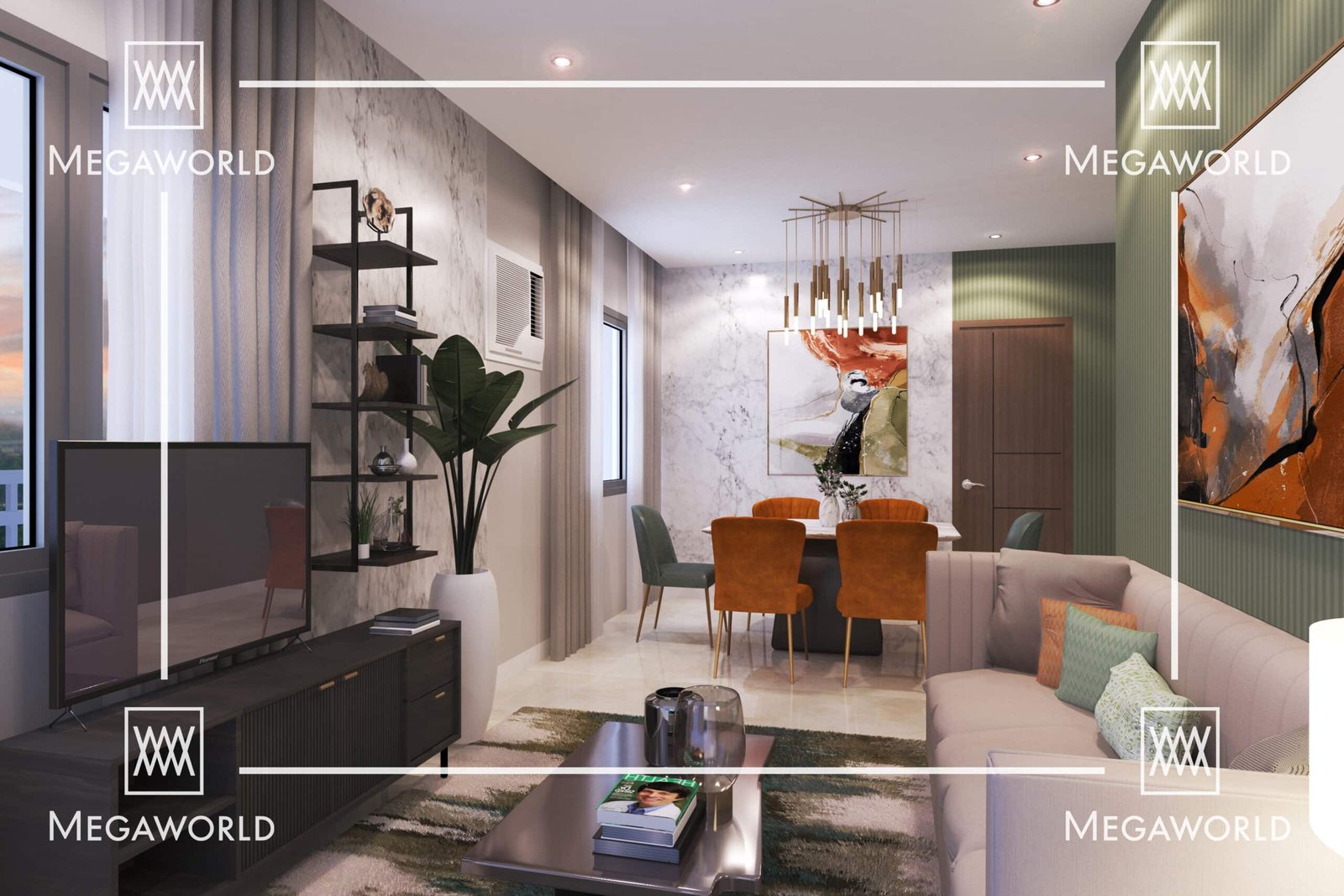 Northwin Global City 9 central park UNIT RENDERS