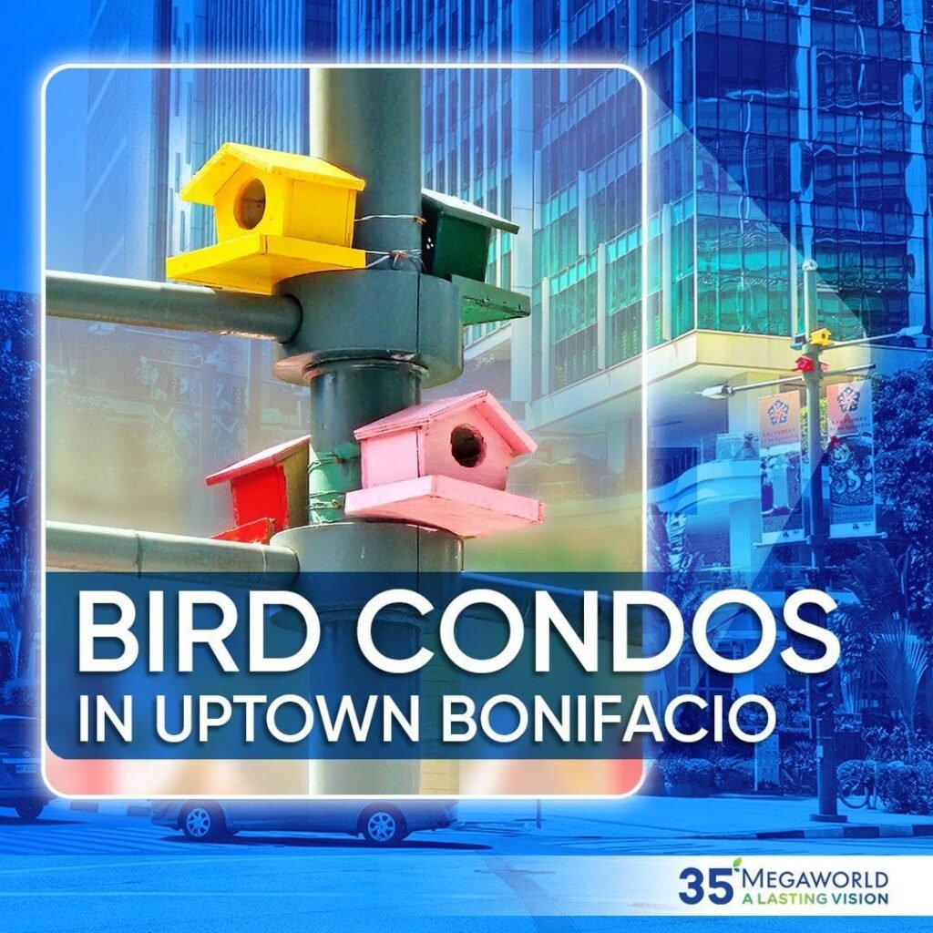 View of New-Look Bird Condos in Uptown Bonifacio – Megaworld